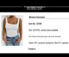 2026 Ärmelloses Damen-Cropped-Top mit quadratischem Ausschnitt und Raffung