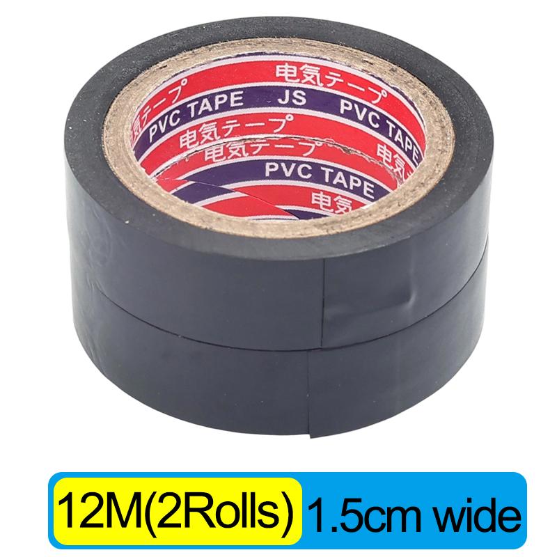 

120/12M Strong Adhesive PVC Electrical Tape Waterproof Insulation Home Wire Repair Automotive Sealant Heat Resistant DIY Sealers