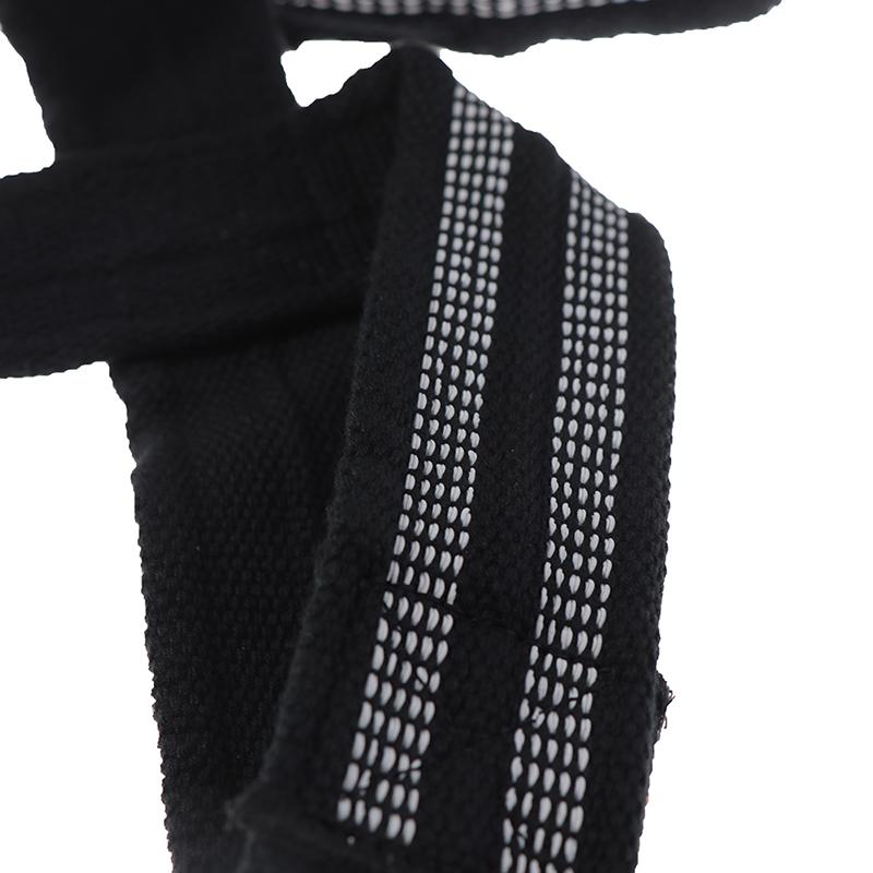 1Pair Figure 8 Straps For Deadlift Weight Lifting Shrugs Heavy Duty Grip Band