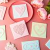 2023 Valentine's Day Heart Fondant Printing Stamp Cartoon Lips Love Letter XOXO Cookie Cutter Embosser Cake Mold DIY Baking Mold