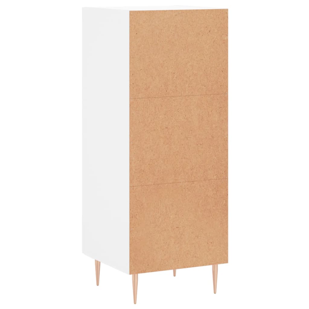 Sideboard in White 34.5 x 34 x 90 cm Particleboard