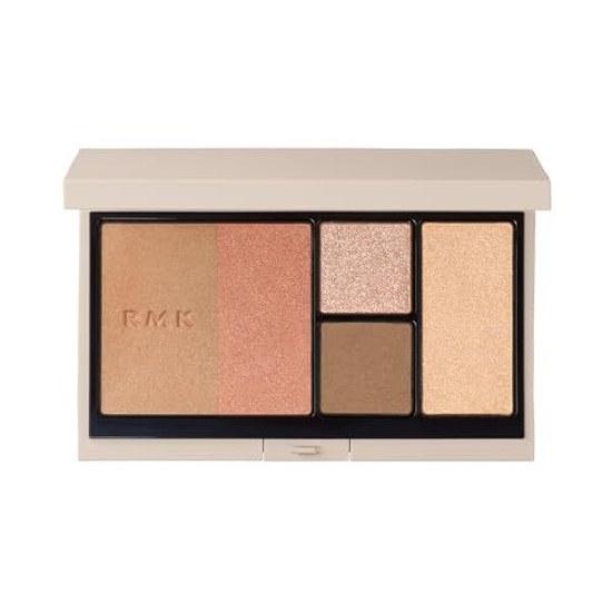 RMK Shade Glow Face Palette 02 Sedona Symphony (Highlight Shading Highlight Powder Cheek Blush)
