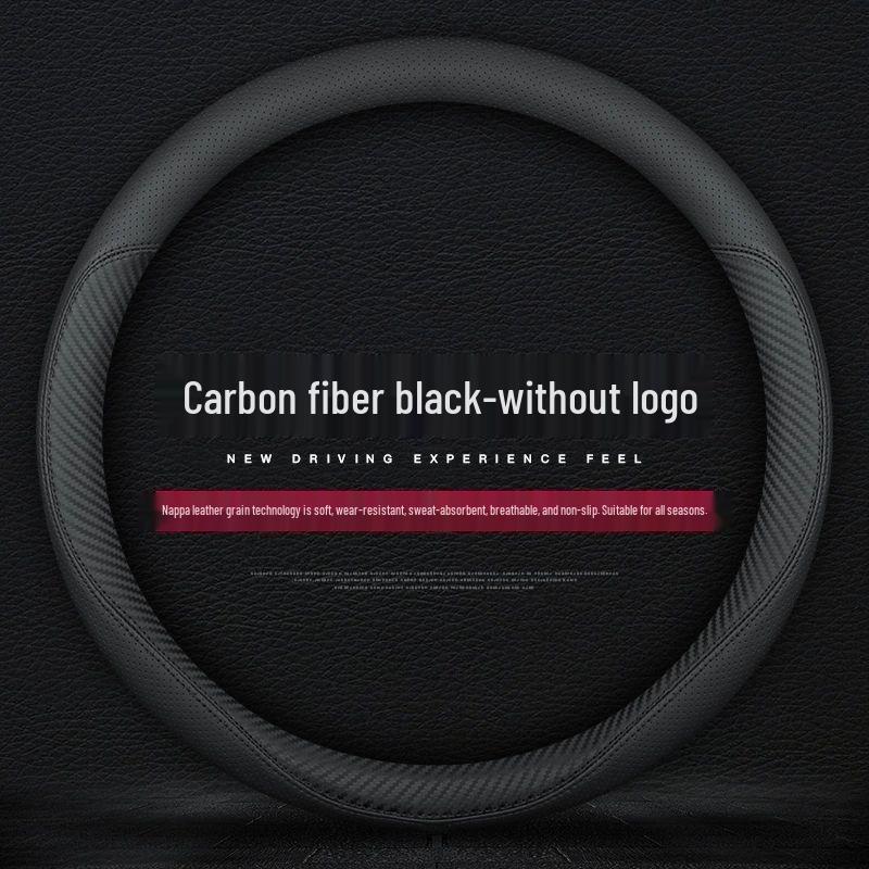 Genuine Leather Steering Wheel Cover for Nissan Sylphy, Sunny, Qashqai, Teana, Tiida, Kicks, Livina, X-Trail