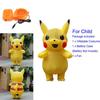 Entzückendes Pikachu Cosplay-Kostüm für Kinder mit wasserdichtem Material und kompakter Aufbewahrung