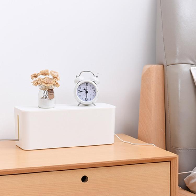 Charging Cables Management System Practical Socket Storage Case For Home Office Living Room Use Cord Organizer with Lid