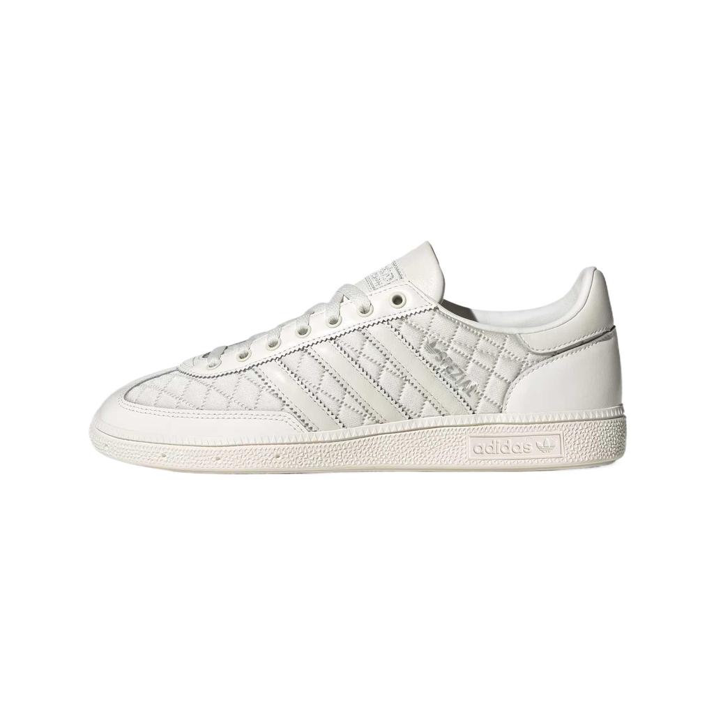 Adidas  Handball Spezial Cloud White Silver Unisex Sneakers Core-White Silver-Metallic KJ0854