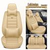 2023 Toyota Highlander 2.5L Elite Edition 5-Seater All-Season Leather Seat Covers, Full Wrap-Around Cushions