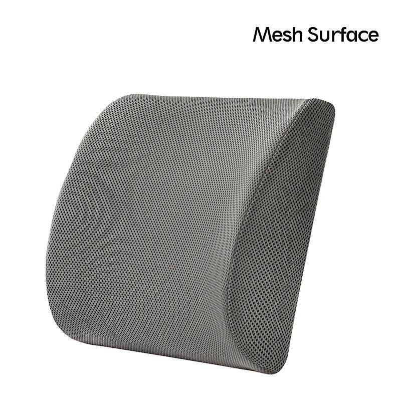 

Cushion Relieves Low Back Pain Breathable Lumbar PillowOffice Seat Lumbar Support Memory Sponge Lumbar Cushion Slow Rebound