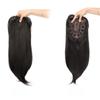 Ombre Blonde Long Straight Hair Toppers Synthetic Fringe Hair Pieces  Cover White Hair & Hairline