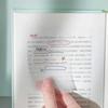 Stationery Sticker Notepad PET Memo Pad Transparent Sticky Notes Planner Sticker Daily To Do List