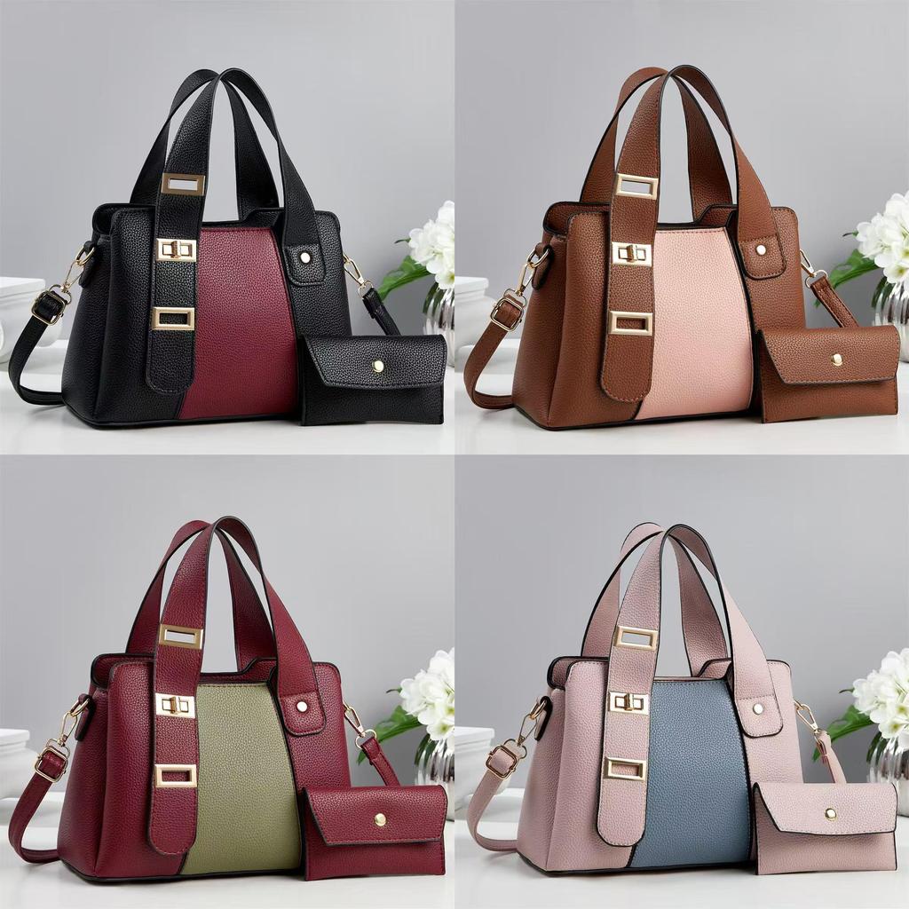 Urban Minimalist Pu Tote Bag With Multicompartment Design For Daily Use