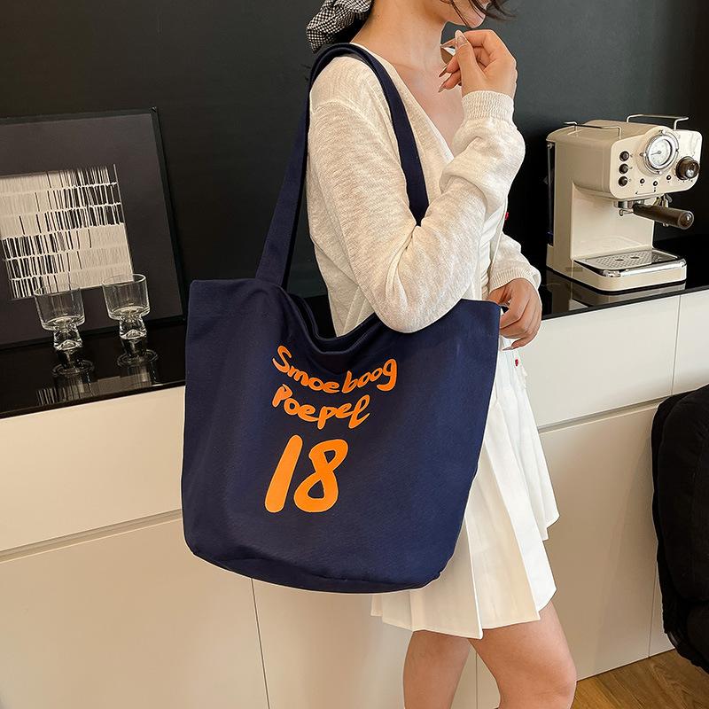 Casual simple texture trendy foreign large-capacity bag 2025 summer new personalized women's shoulder tote bag