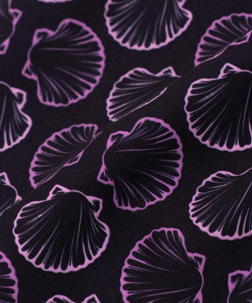 Billalei Scallop Shell Men'S Swim Shorts - Deep Purple