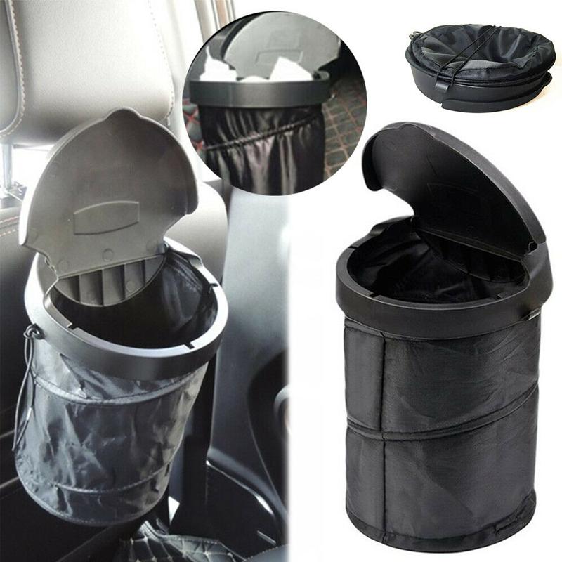 Buy Container Wastebasket Travel Universal Car Auto Folding Trash Can