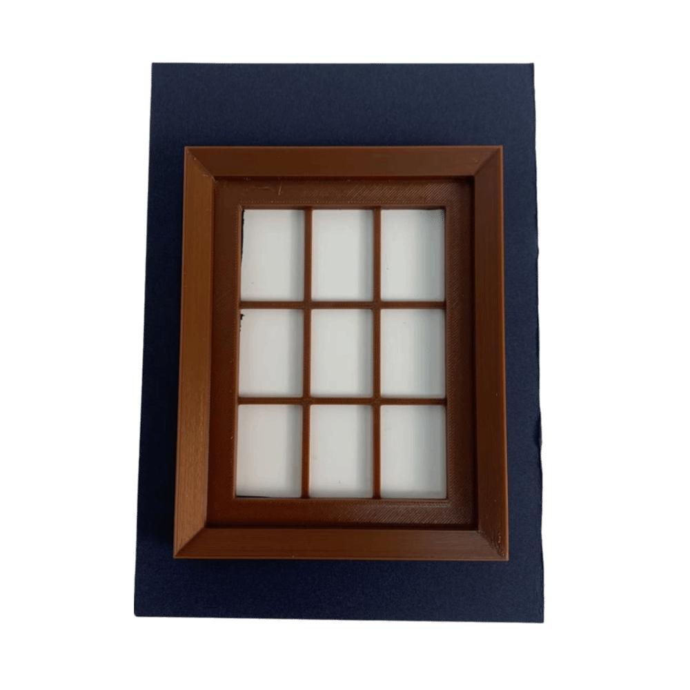 Handheld Window View Photography Props Blue Paper Design Reusable Photo Viewfinder Lightweight Easy Carrying
