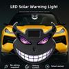 Suction Cup LED Warning Light Solar Cool EYE Ambient Lamp Gifts Car Decoration Lights