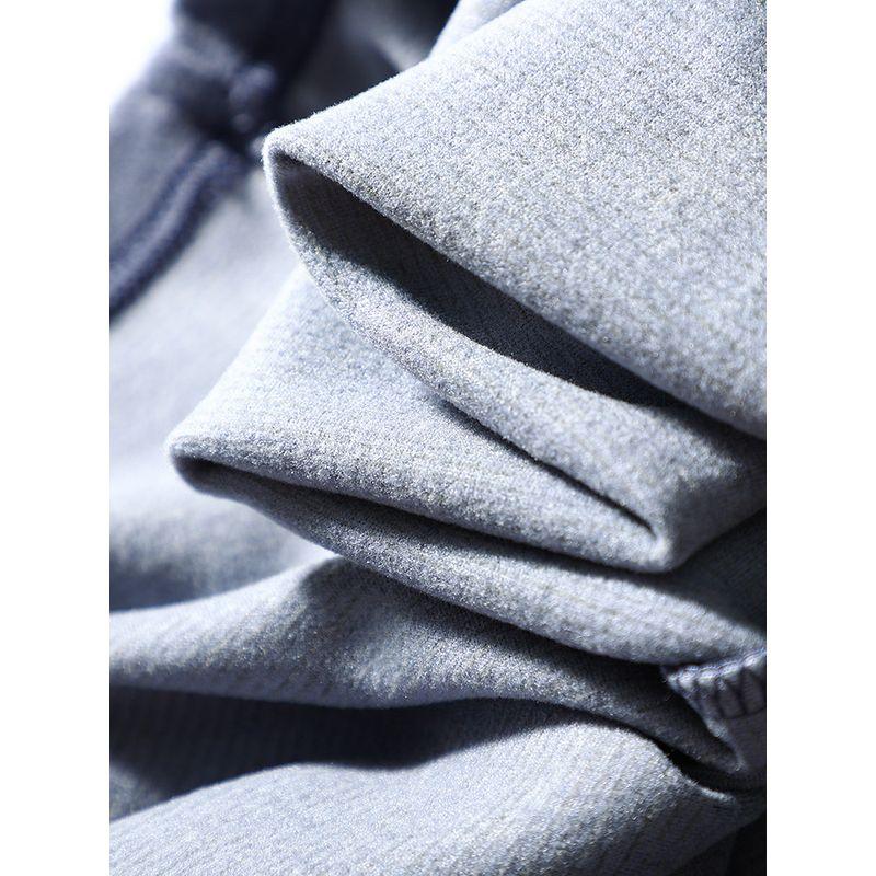 Half-Zip Stand-Up Collar Sweatshirt for Men, Autumn and Winter Base Layer, Export Men's Clothing, Sports Running Fitness Quick-Dry Shirt