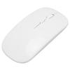 Wireless USB Mouse Rechargeable Low Noise Wireless Computer Mouse for Work Study Leisure Time White