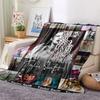 Taylor Swift printing Flannel Blanket Bedroom Sofa Camping Warm blanket Gifts for family and friends-MJ005