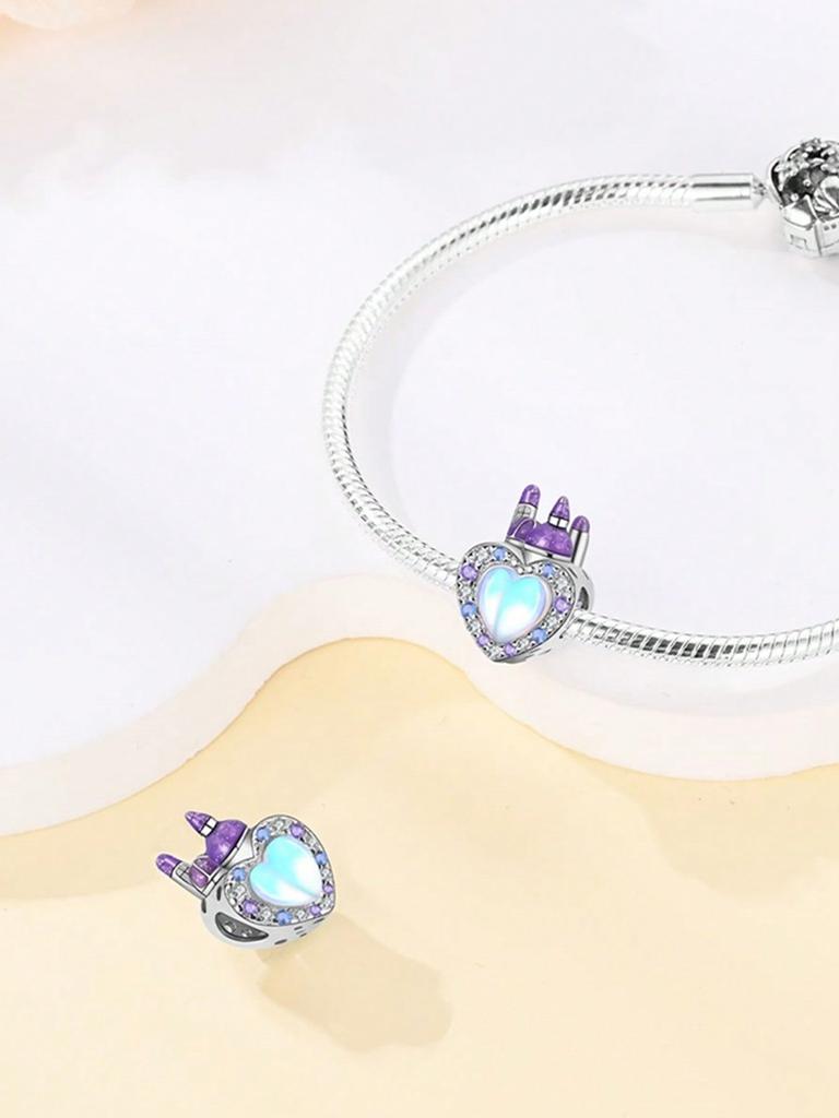 Charms Plata Starry Sky Beads Charm Copper Plated Fit Charms Copperoriginal Bracelet For Jewelry Making Diy Charm