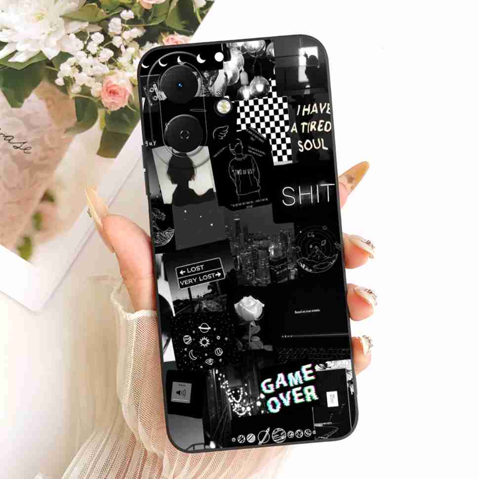 For Tecno Spark Go 2 Case Astronaut Girls Pattern Soft Cases For Tecno Spark Go2 SparkGo2 KM4 Silicon Covers Bumper