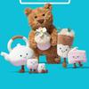 JELLYCAT Fun Food Series Magnolia Taro Cake Shanghai Limited Doll Plush Doll Small Height