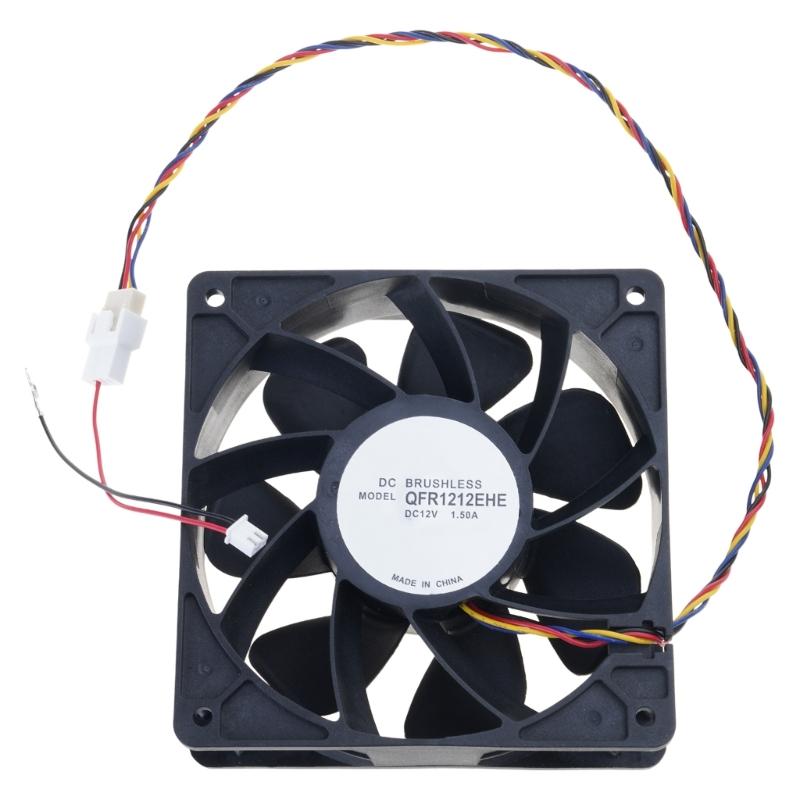 

12038 Cooling Fan 120x38mm 12V 1.5A 197.2CFM Brushless Double Bearing 4000RPM for Computer Case Server Workstation Cabinet