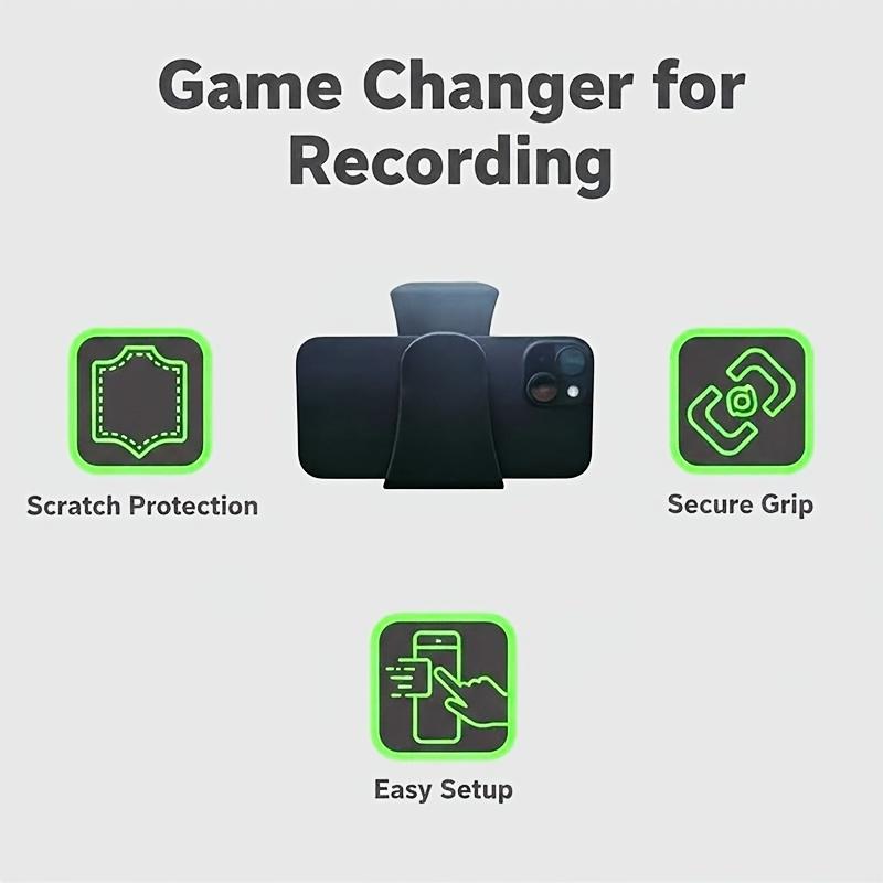 Multi-Sports Video Recording Stand, Phone Selfie Mount Bracket for Badminton Tennis Basketball Table Tennis Training Shooting