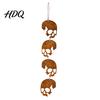 Metal Halloween Ornament Skull Hanging Ornaments Garden Sign Decorative Art Shaped Tags for Indoor Outdoor Yard Decor Anti-rust Sign