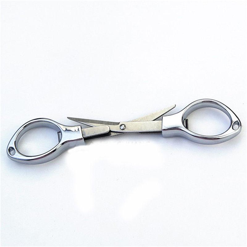 Foldable Stainless Steel Vintage Scissors Sewing Fabric Cutter Embroidery Cute Scissors Tailor Scissor Thread Sewing Tools NEW