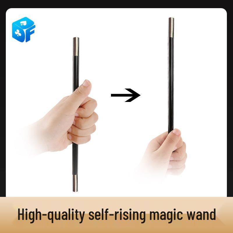 Auto-Rising Children's Magic Wand In Electroplated Gift Box