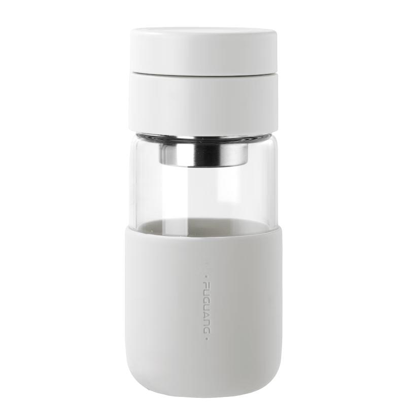 FGA Fugang 360ML Portable Glass Tea Infuser Bottle
