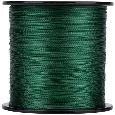 1 Stück 500m PE Geflochten 4-fach Super Stark Angelschnüre Multifilament Fischseil Schnur Grün
