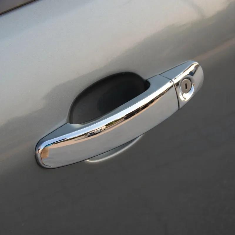 For Ford Mondeo 2008 2009 2010 2011 2012 Door Handle Cover Trim ABS Chrome Carbon Decoration Sticker Car Styling Accessories