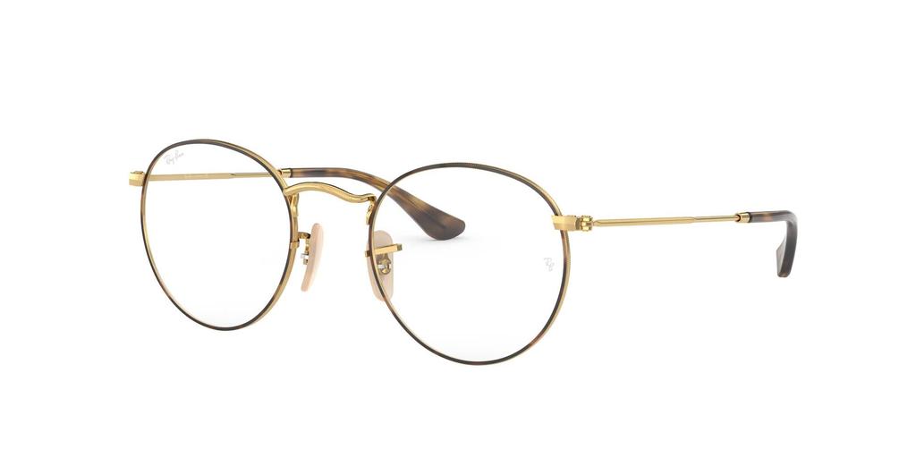 Glasses 0RX3447V Round Metal Japan Size 50 2945 Gold on Top Havana Ray-Ban (Free Size)