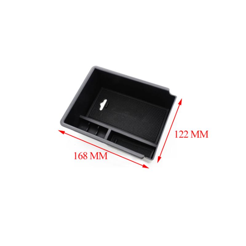 

For Mitsubishi Outlander 2019-2026 ABS Armrest Storage Box Organizer Central Bracket container tray car accessories