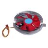 CPU Cooler Pure Aluminum Material Dispersed Conduction Silent Heat Dissipation Cooling Fan for Office Computer