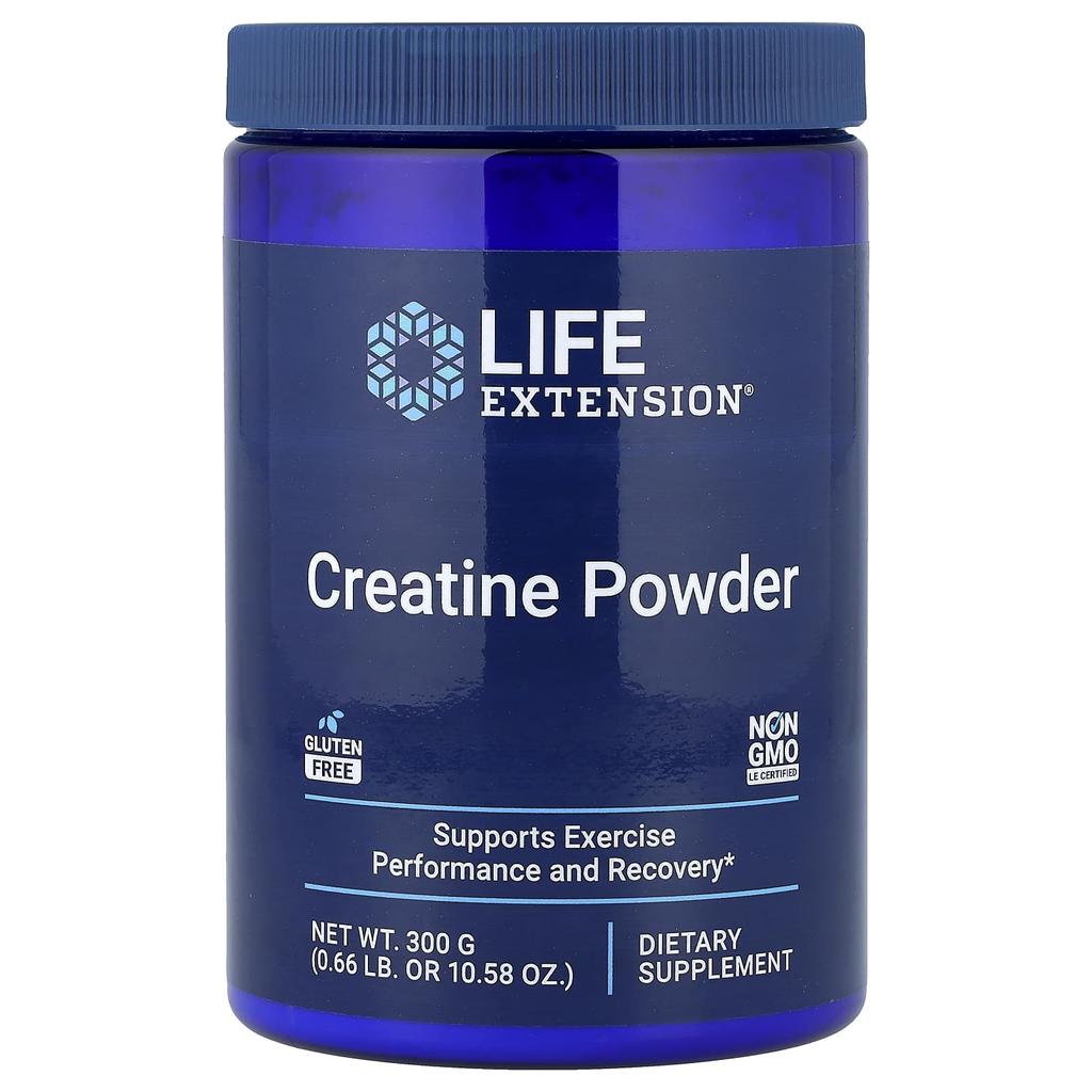 Life Extension, Creatine Powder, 300g (0.66lb)