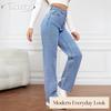 JPNTKY Women's Fashion Casual Solid Color Print Pants & Capris