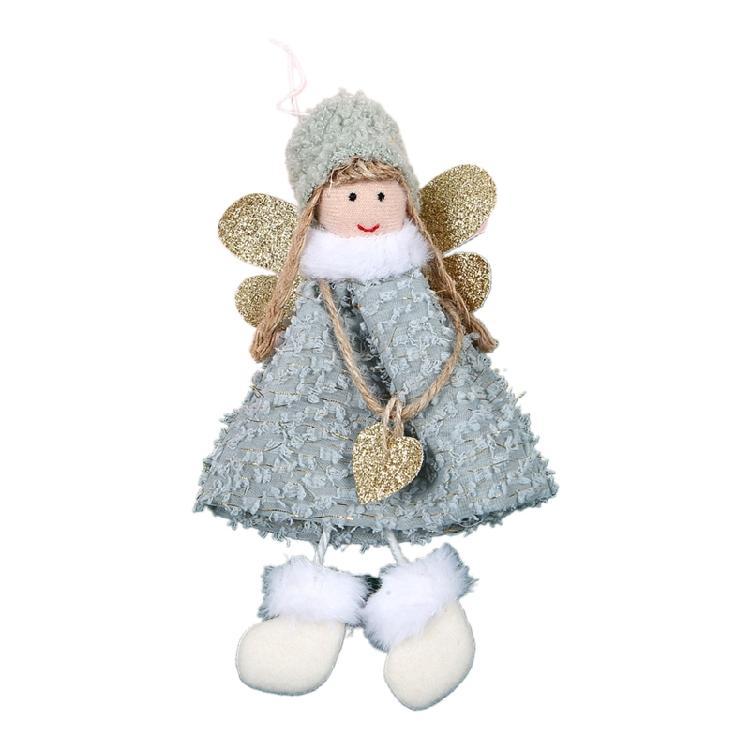Christmas Plush Angel for Doll Tree Garland Christmas Decorations Party Hanging