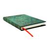 Paperblanks Hardcover Notebook, Emerald Flower, Midi B6, Ruled, PB1315-1