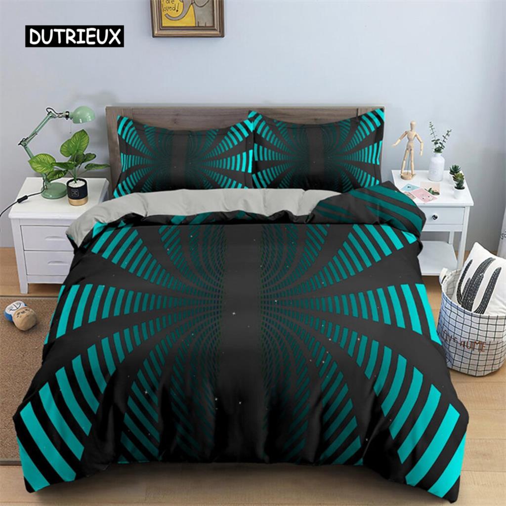 

Богемный 3D Цветочные Листья Пододеяльник Микрофибра Абстрактный Геометрический Узор Комплект Постельного Белья King Full Queen Для Мальчика Подростка Взрослый Декор EU single(135x200cm)