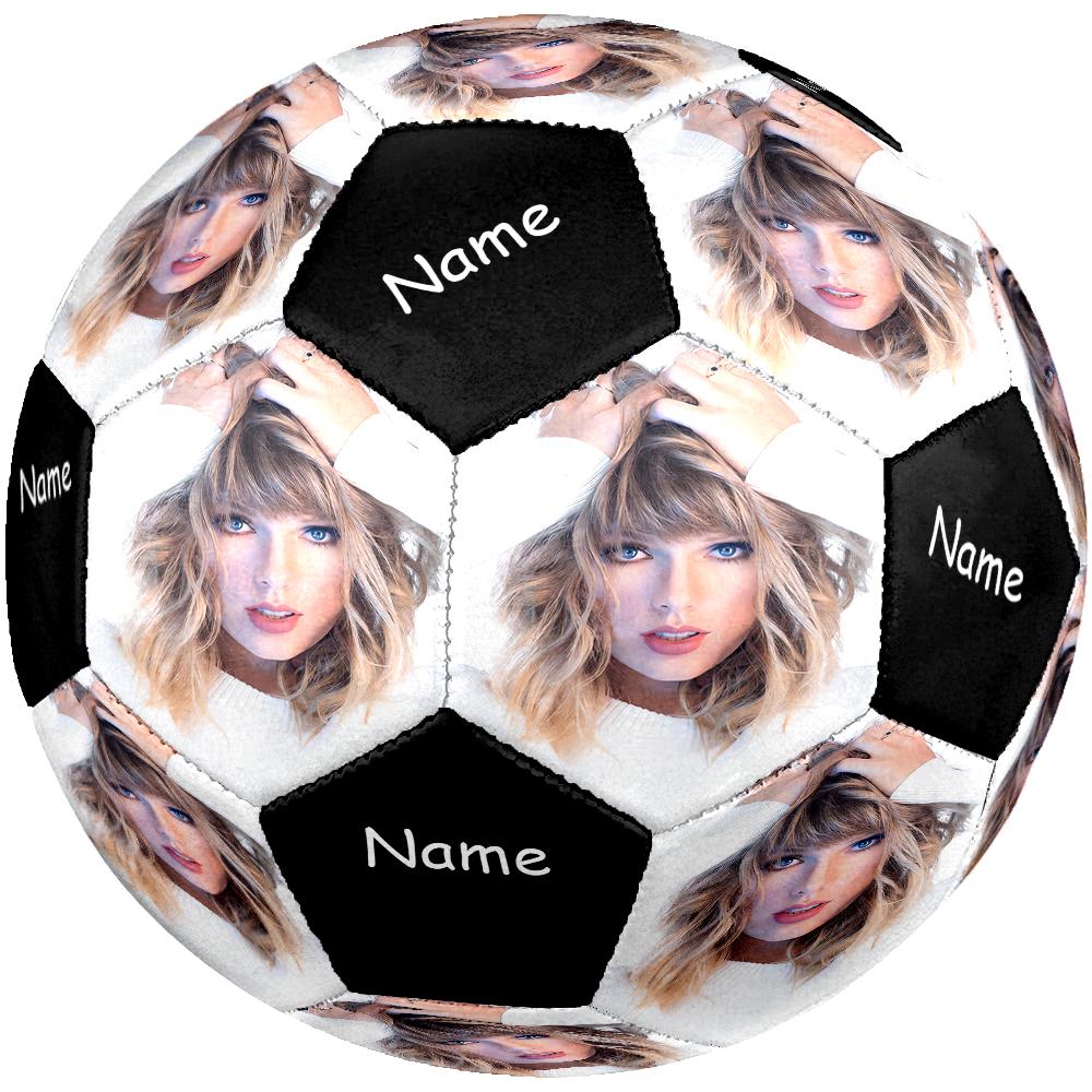 Custom Name Taylor Swift Theme Size 5 Soccer Ball, Suitable for Both Indoor and Outdoor Matches, a Gift Suitable for Everyone.