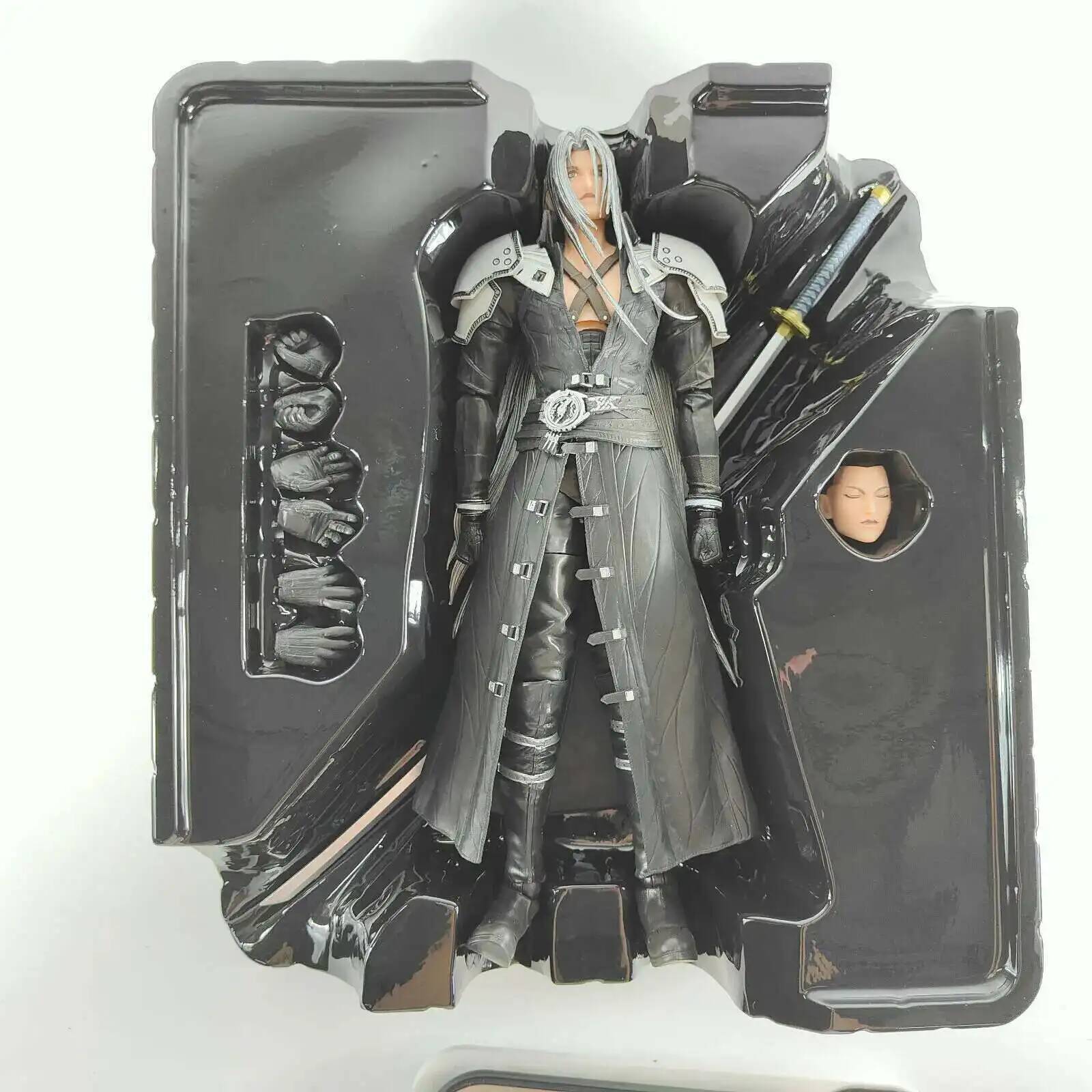 Kai PLAY ARTS Sephiroth Action Figure Model Toy Joint Movable Decoration Collection Doll Christmas Gift