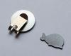 Golf marker harbor seal hat clip removable magnet baby seal