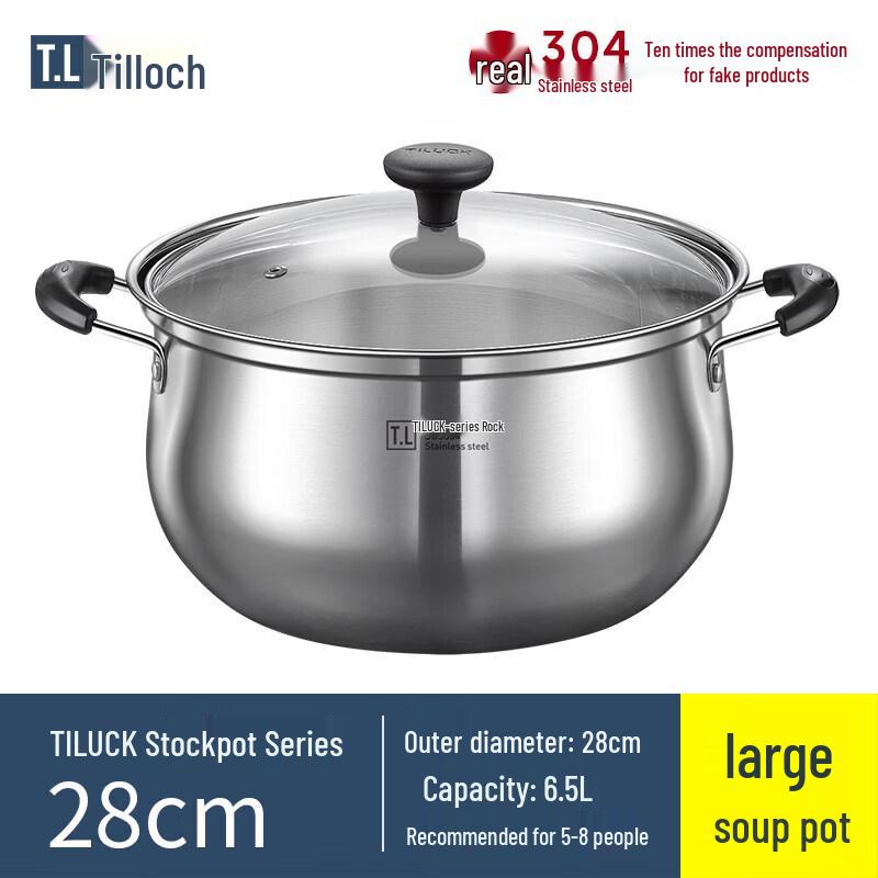 304 Stainless Steel Multi-Purpose Small Cooking Pot