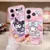 Cartoon Kuromi My Melody Soft Phone Cover Case for Xiaomi Redmi Note 14 Pro Plus 12 13C A4 10S 9 10 11S 12S 11 Note 13 14C