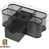 Deco Brothers Desk Organizers Pen Holder Office Caddy Storage, Black
