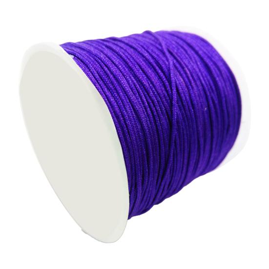 1 Rolle Nylon gewachste Bastelkordel Atmungsaktiv Klare Textur Traumfänger Gewachste Fadenkordel zum Nähen