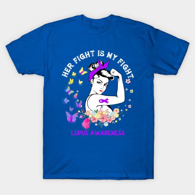 Buy Unisex Fashion TShirt her fight is 